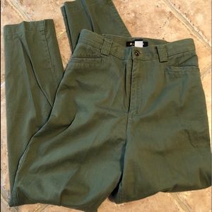 Vintage Liz Sport Olive Green Corduroy sz 6 pants